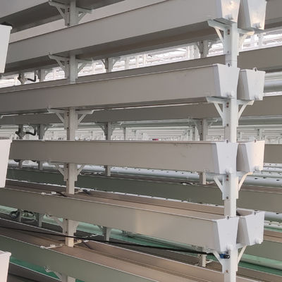 Sistema di coltivazione verticale di fragole in PVC per la coltivazione di frutta
