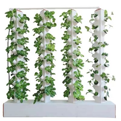 2023 Vendita calda vaso di plastica giardino idroponico verticale muro artificiale vaso giardino verticale 112+ piante idroponica verticale