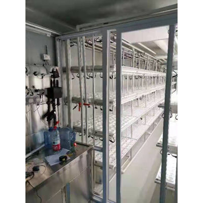 Container Farm Sistema di coltivazione idroponica Serre agricole multi-span