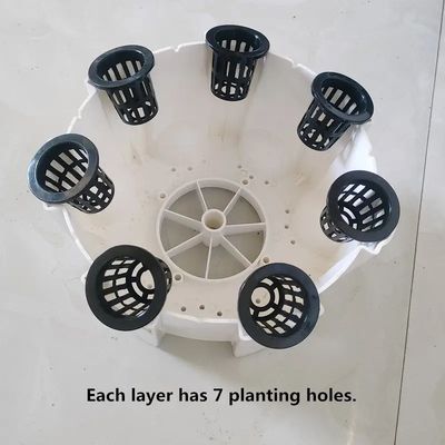 Torri aeroponici Sistema idroponico verticale Balcone Coltivazione vegetale senza suolo