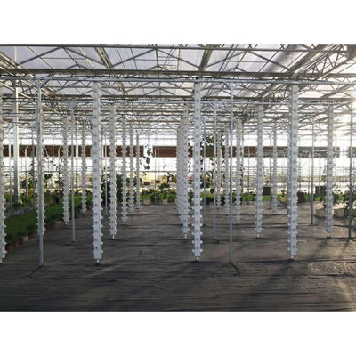 Colonna di nebbia d'acqua Coltivazione Stand verticale Torre di fiori di plastica Vaso di piantagione