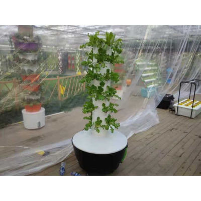 Prezzo all'ingrosso di fabbrica sistema di coltivazione idroponica torre con luce a LED sistema di aeroponica giardino