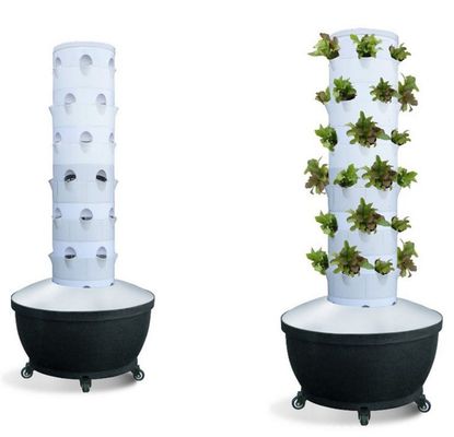 Home Giardino verticale Grow Kit torre sistema aeroponica giardino fai da te Aeroponica idroponica sistemi di coltivazione