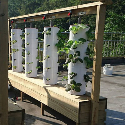 Sistema di coltivazione di piante per giardino completamente automatico per piccole piante idroponiche verticale a casa per uso commerciale
