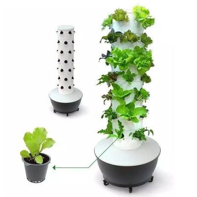 Sistema di coltivazione di piante per giardino completamente automatico per piccole piante idroponiche verticale a casa per uso commerciale