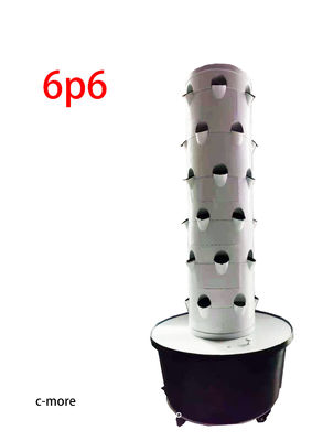 Sistema idroponico agricola Torre aeroponica per fragole e verdure a foglia rotante