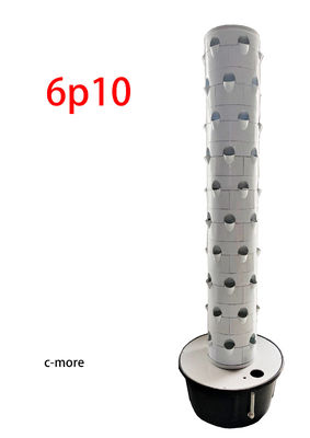 Sistema idroponico agricola Torre aeroponica per fragole e verdure a foglia rotante