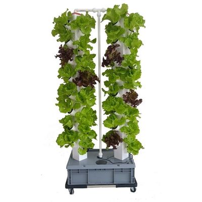 Sistema di piantagione idroponica a colonna verticale perfetta torre di coltivazione aeroponica