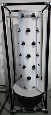 Sistema idroponico Torre aeroponicaGardino idroponica rotante Per verdure a foglia